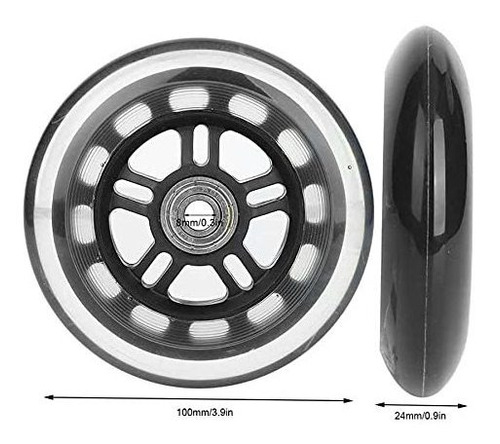 Abec-7 608zz Rueda Poliuretano Repuesto Vehiculo Pequeño