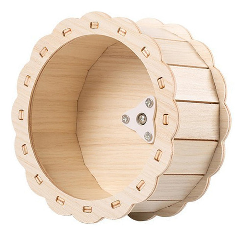Rueda De Madera Para Hámster, Rueda De Ejercicio Para 21cm