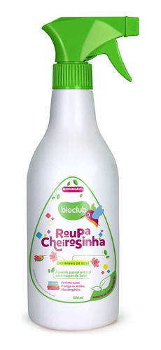 Roupa Cheirosinha Água Passar Cheirinho Bebê Bioclub 500ml