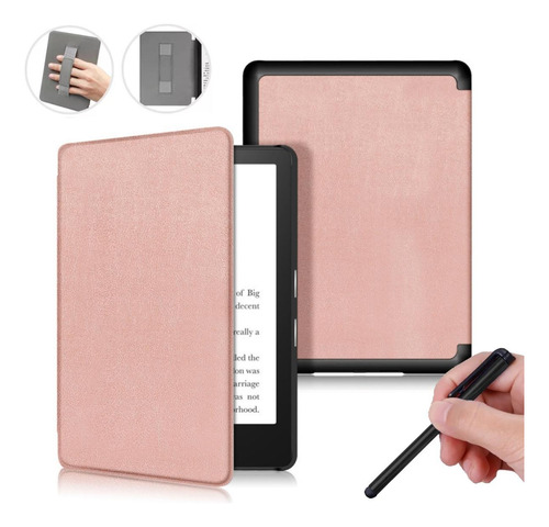 Capa C Alça Para Kindle 12 Geração Rs23cv 6.0+ Caneta Touch
