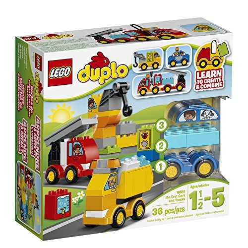 Lego Duplo Mis Primeros Coches Y Camiones 10.816 Juguete Par