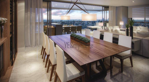 Apartamento Com 3 Dormitórios À Venda, 300 M² Por R$ 4.878.800,00 - Batel - Curitiba/pr - Ap3495
