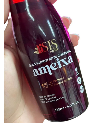 Óleo Hidratante Corporal Ameixa Isis Makeup Perfume Intenso