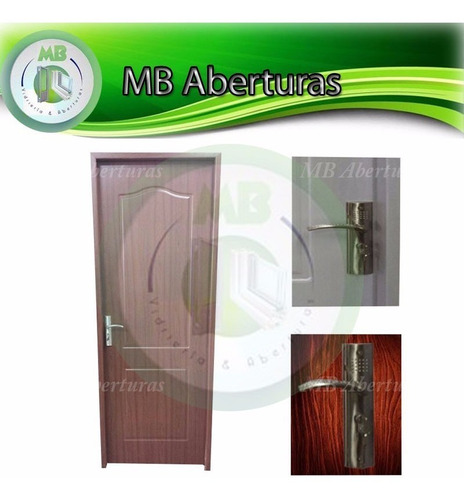 Imagen 4 de 5 de Puertas De Interior En Mdf Con Terminación En Pvc