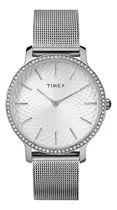 Comprar Reloj Timex Transcend Modelo: Tw2v52400 Color de la correa Plata Color del fondo Plata
