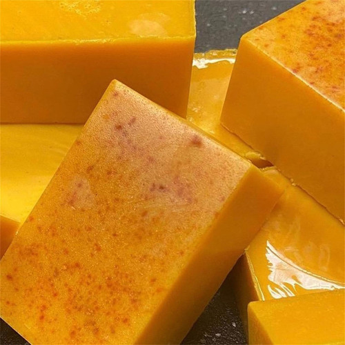 3 Tabletas De Jabón De Cúrcuma Y Limón, Jabón De Cúrcuma Par