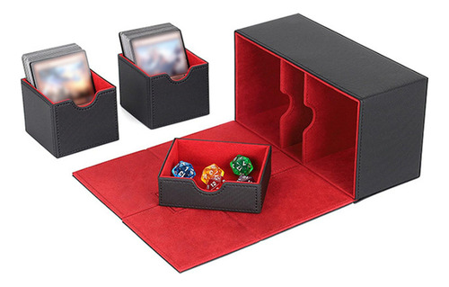 Card Deck Box Large Twin Flip Deck Case Para Tarjeta