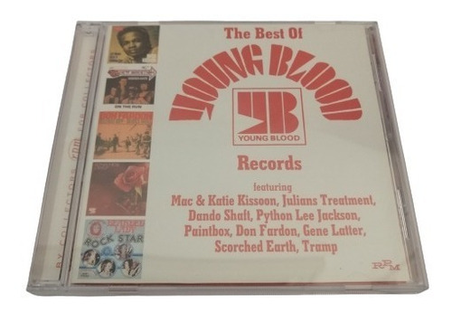 Various  The Best Of Young Blood Records Cd Usado