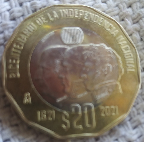 Moneda De 20 Pesos 2021 Bicentenario