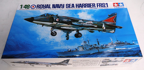 Sea Harrier Frs.1 Royal Navi Tamiya Escala 1/48 No Revell