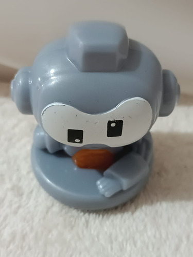 Lote 3 Juguete Robot Bot 2.0 Promocional Mcdonald's 2019 Bot 2.0 Gris (Usado)