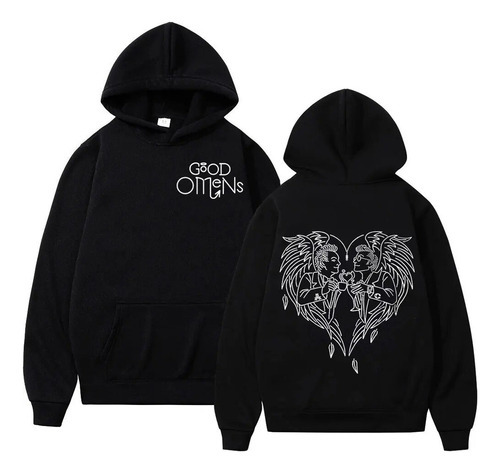 Sudadera Con Capucha Hot Tv Play Good Omens Con Estampado De