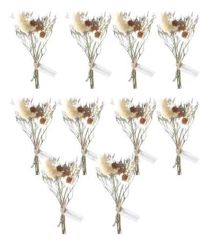 comprar Mini Ramito De Flores Secas Souvenirs \u002Fcentro De Mesa X20 