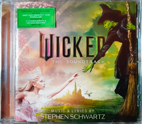 Wicked Soundtrack Cd Nuevo 2024 Versión Del Álbum Estándar