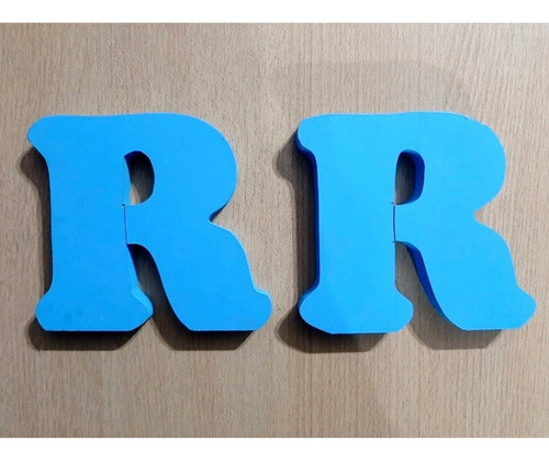 Letras De Fibrofácil 12 Cm Cumple Candy Bar Desayunos