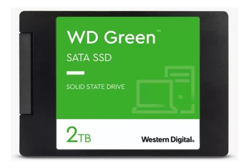 Disco De Estado Solido Western Digital Green 2tb  2.5  Sata