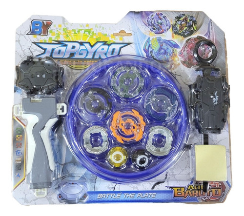 Bley Bley Bleyblade X2 Lanzador Estadio Compatible Beyblade