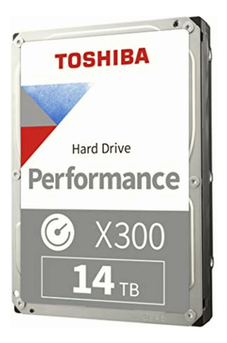 Toshiba Dd Interno X300 14tb,7200rpm Y 512mb Cache,