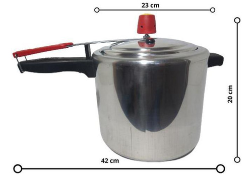 Panela De Pressão Polida 7 Lts 5estrela