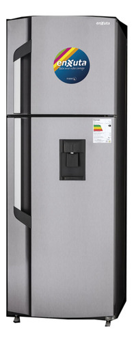 Refrigerador Enxuta Frio Seco 275 Lts Inox Con Dispensador