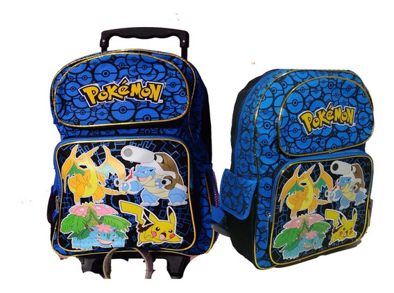 Mochila Pokemon Con Ruedas |