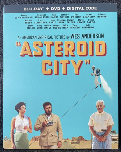 Asteroid City Blu Ray Dvd Original Wes Anderson