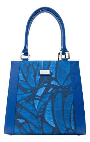 Bolsa Yaab Pineda Covalin Vuelo De Mariposa Mezclilla Color Mezclillavlm