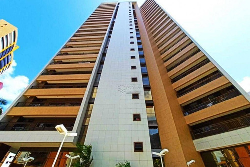 Imagem 1 de 30 de Apartamento Com 3 Quartos À Venda, 112 M², Área De Lazer, 3 Vagas, Financia - Meireles - Fortaleza/ce - Ap1575