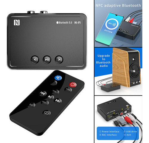 Mini Receptor Inalámbrico Bluetooth 5.0 Para Transmisión