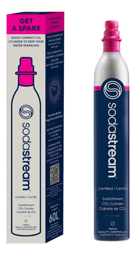 Cilindro Refil De Co2 60 Litros Sodastream