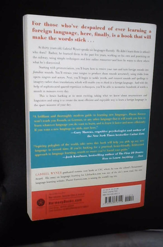 Livro Fluent Forever - How To Learn Any Language Fast And Never Forget It.