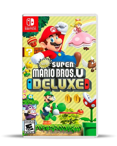 New Super Mario Bros U Deluxe Switch Físico, Macrotec