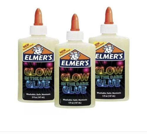 Pegamento Elmer's Glow Natural Líquido 147 Cc (usado) (Usado)