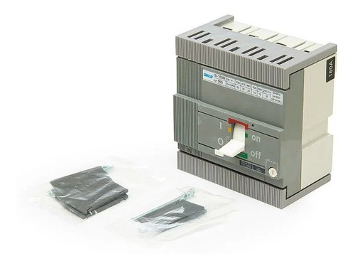 Imagen 5 de 8 de Interruptor Compacto Sica Tetrapolar Regulable 70/100a
