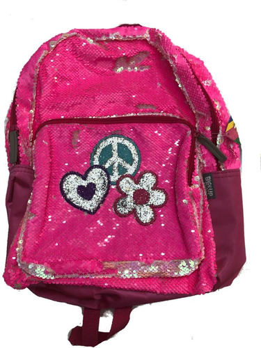 Mochila Espalda Lentejuelas Reversibles 17 Pulgadas 1 Y2 Gra