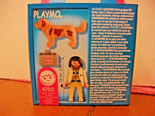 Playmobil 4750 Special Veterinária Com Cachorro