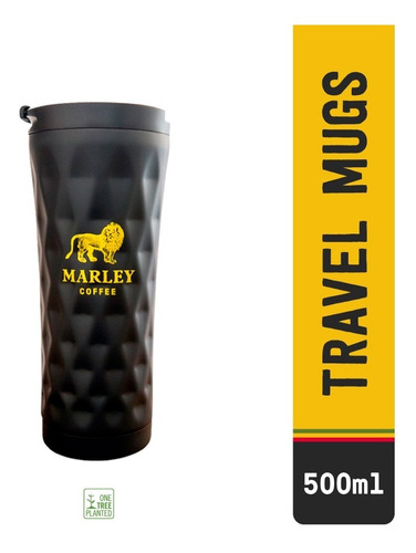 Imagen 1 de 4 de Travel Mug Negro 500 Ml - Marley Coffee