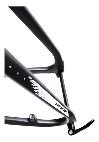 Quadro Bicicleta Aro 29 Rad7 Stuttgart Carbono Tapared Boost