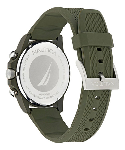 Reloj Para Hombre Nautica One Eco Napnof3s2 Verde
