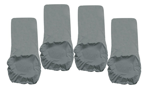 4x Funda Para Silla De Comedor Con Respaldo Alto Largo 4x Funda Para Silla De Comedor Con Respaldo Alto Largo