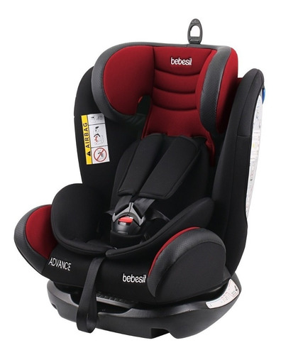 Imagen 2 de 3 de Silla de bebé para carro Bebesit Advance rojo
