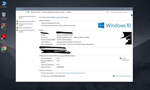 Computadora De Escritorio Lenovo (Usado)