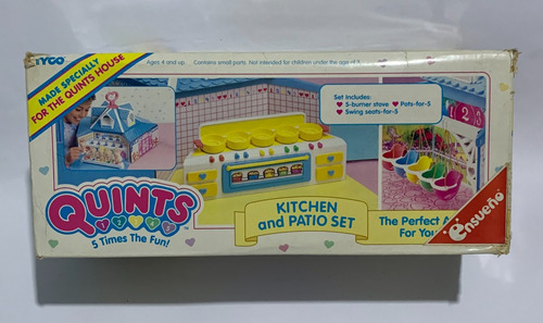 Muñecas Miniatura Ensueño Quints Cocina Y Patio Para Casa (Usado)