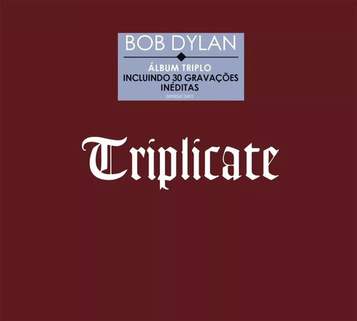 Caja triplicada de Bob Dylan con 3 CD nuevos y sellados, excelente versión estándar de álbum