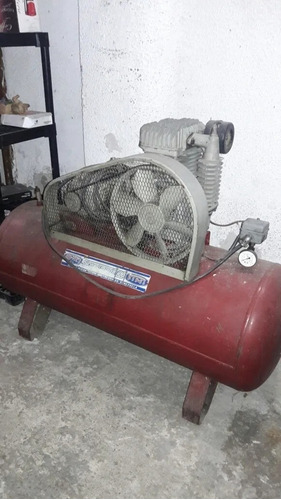 Compresor De Aire Inaco 5hp Trifasico 280 Litros Usado