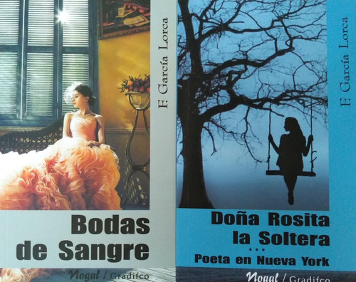 2 Libros F Garcia Lorca Doña Rosita Bodas De Sangre Gradifco