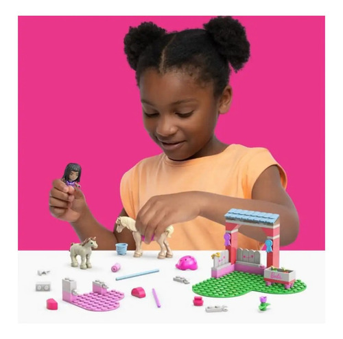 Barbie Building Sets Horse Jumping, Salto De Caballo