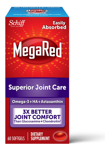 Schiff Megared Joint Care 60 Day Supply 60 Capsulas Blandas