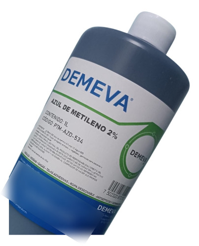 Azul De Metileno 1 Litro Demeva