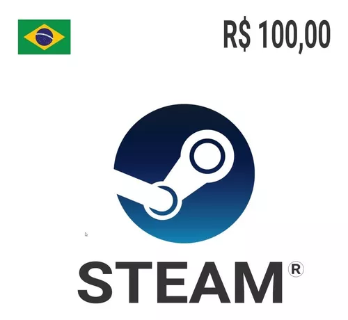 Cartão Virtual Steam R$ 20 - Gift Card